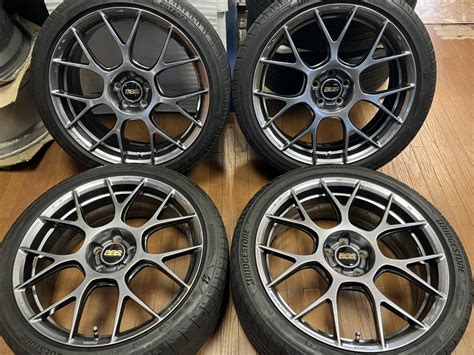 目立った傷や汚れなし 美品 鍛造 BBS RE V7 016 18インチ 7 5J 48 5H100 ポテンザスポーツ 225