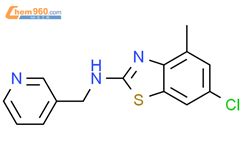 Chloro Methyl N Pyridin Ylmethyl Benzo D Thiazol Amine