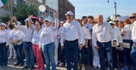 Notigape Marchan Miles En Nuevo Laredo Por La Democracia