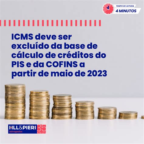 ICMS deve ser excluído da base de cálculo de créditos do PIS e da