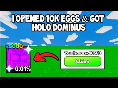 I Opened 10 000 Eggs Got Holo Dominus Arm Wrestle Simulator