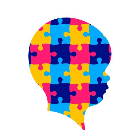 Autism Puzzle Piece Border Clip Art