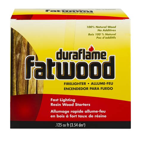 Duraflame Fatwood Kindling Sticks, Resin- Rich Firelighters To Start Wood Or Charcoal Fires ...