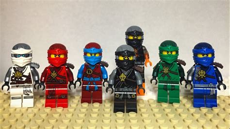 LEGO Ninjago Day Of The Departed Full Ninja Minifigure Collection