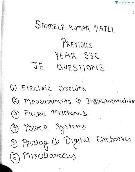 Ssc Je Technical Ssc Exams Non Technical Railway Exams Unacademy