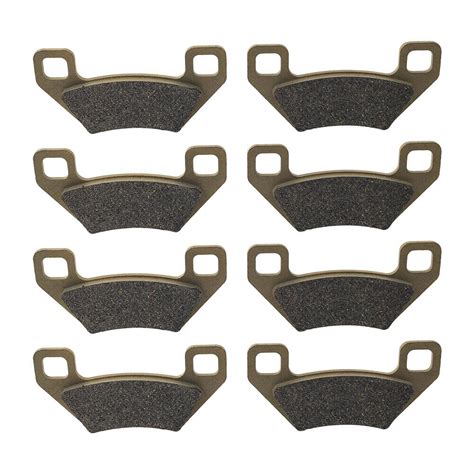 Champagne Gold Front Rear Brake Pads Fit For Arctic Cat Prowler Xt