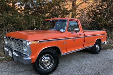 No Reserve 1974 Ford F 250 Ranger Xlt