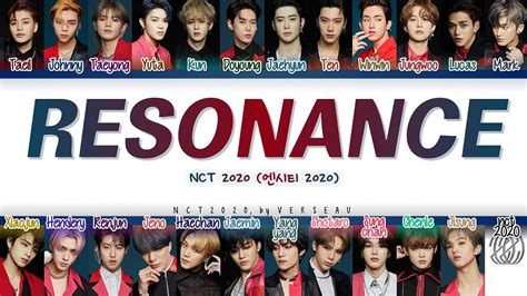 Nct 2020 엔시티2020 ‘resonance Color Coded Lyrics [han Rom Eng