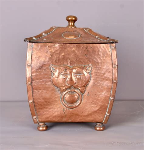 Antiques Atlas John Pearson Arts Crafts Copper Box