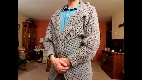 Crocheted Cardigan Tutorial Formula Pt 1 Youtube