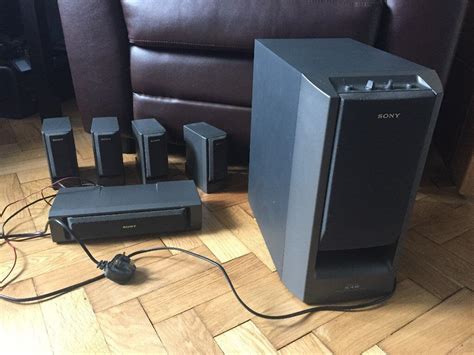 Sony Sa W305g Sub Woofer With Micro Satellite Speaker System Ss