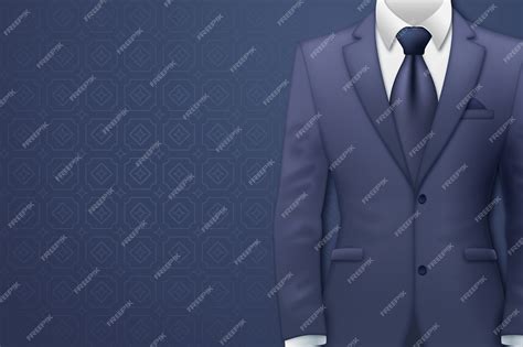 Premium Vector | Realistic suit background