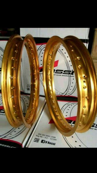 Jual PAKETAN VELG JARI JARI V ROSSI WM UKURAN 250 DAN 250 RING 17