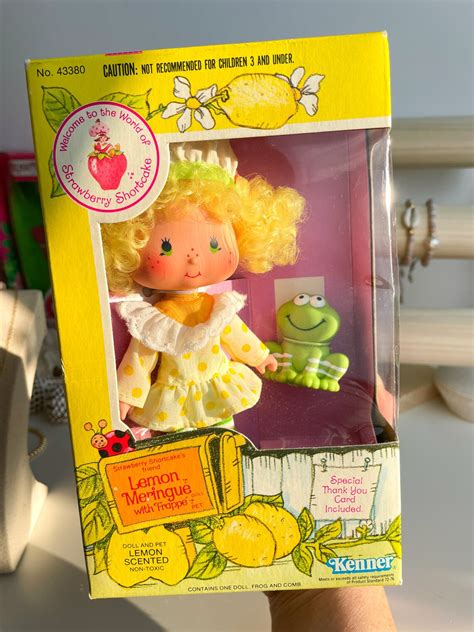 Vintage Strawberry Shortcake Lemon Meringue With Frappe Etsy