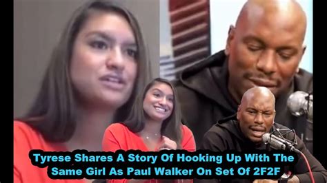 Tyrese Shares Story Of Paul Walker Him Sleeping With The Same Girl