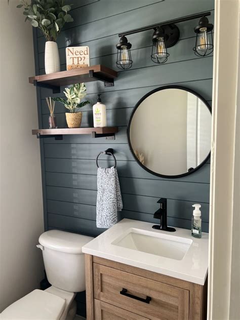 Modern Farmhouse Half Bath