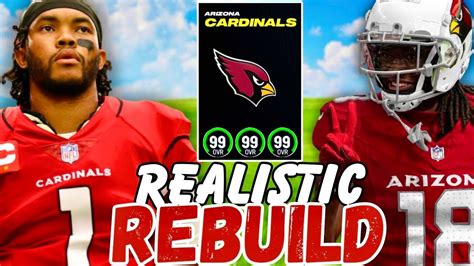 Rebuilding The Arizona Cardinals With Marvin Harrison Jr Youtube