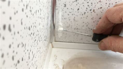 Shower Panel Repair Diy How To Fix A Hole Or Split In Pvc Shower Or Bath Panel Upvc Repair