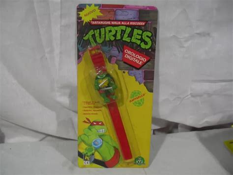 Ninja Turtles Orologio Digitale Raffaello Giochi Preziosi 90 S Moc