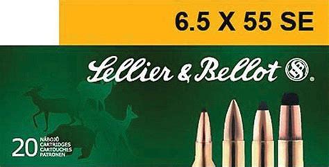 Sellier Bellot SB6555A Rifle 6 5x55 Swedish 131 Gr Soft Point SP 20