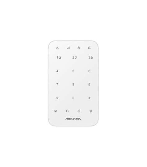 Clavier Sans Fil Led Alarme Hikvision Ds Pk E We Pas Cher