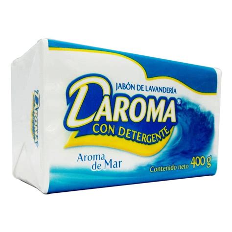 Jabón de lavandería Daroma en barra con detergente aroma de mar 400 g