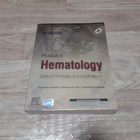 Rodak S Hematology Clinical Principles And Applications Th Ed