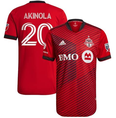 Toronto Fc 202122 Adidas Home Jersey Football Fashion