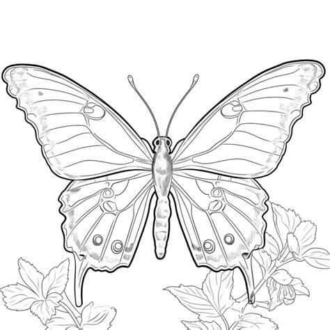 Schmetterling Ausmalbilder Happycoloring Net