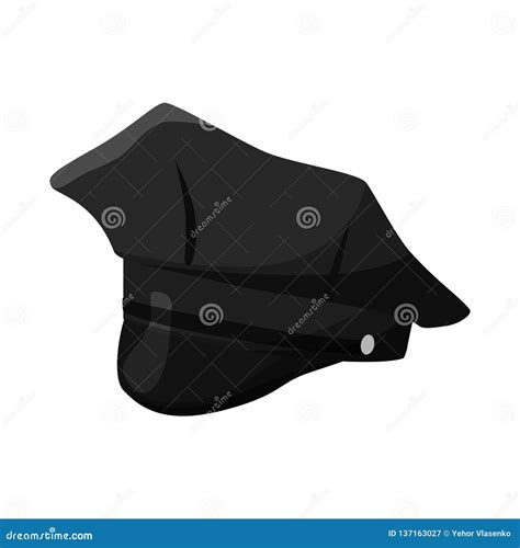 Vector Design Of Headgear And Napper Icon Collection Of Headgear And