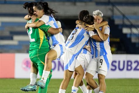 Femenino Argentina Sub 20 se clasificó al Mundial de Colombia MG