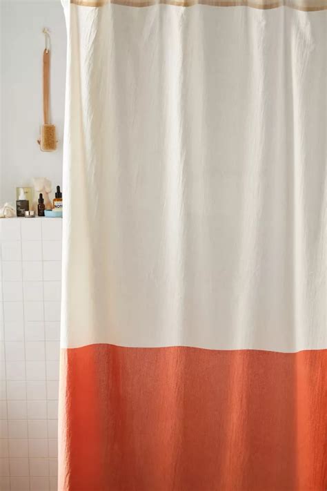 Colorblock Shower Curtain Urban Outfitters Canada