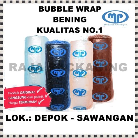 Jual Bubble Wrap Putih Bening Roll Besar Meter X Cm Buble