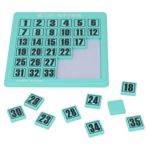 Numbers Sliding Puzzle Board Numbers Sliding Puzzle Toy Slide Number