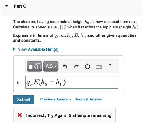 Solved In this problem we will study the behavior of an | Chegg.com