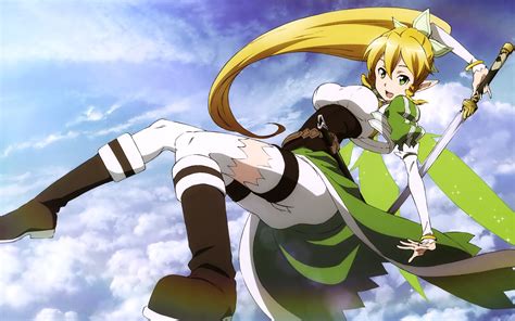 Leafa Sword Art Online Wallpaper