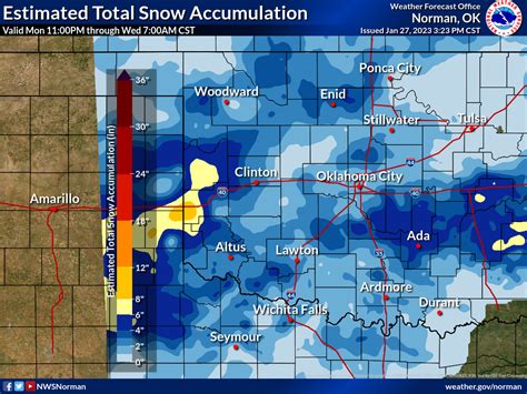 The January 24 2023 Winter Storm In North Texas And Oklahoma