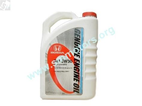 Honda Civic City Genuine Fully Synthetic Engine Oil Engine