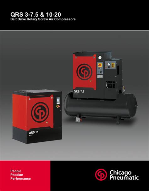 Chicago Pneumatic Rotary Compressors Air And Gas Technologies