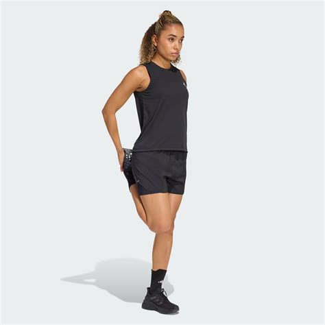 Shorts Adidas Feminino - Shorts Adidas Adi365 Run 2in1 Feminino Preto - FutFanatics
