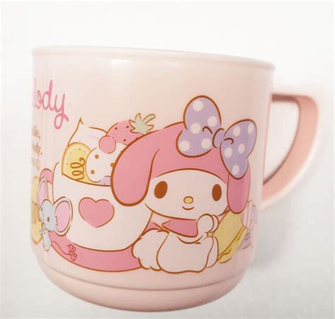 C1129s0117 Sanrio My Melody Cup With Hand Cute Lunch Kitchen Japanese Fs For Sale Online Ebay