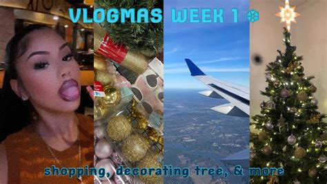 Vlogmas Week 1 Decorating Christmas Trees Hanging Out With Friends