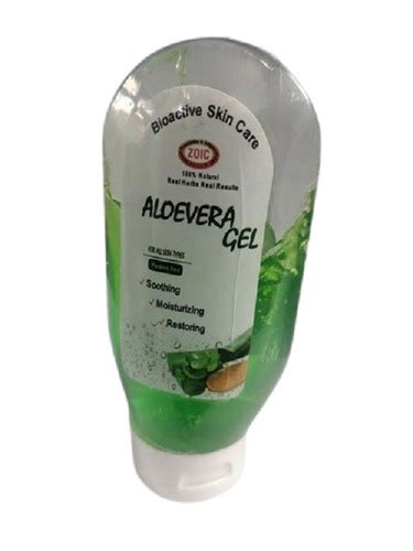 100 Natural Zoic Aloe Vera Gel Skin Care Bioactive Soothing