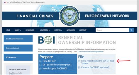 Your Guide To File The Beneficial Ownership Information Report For