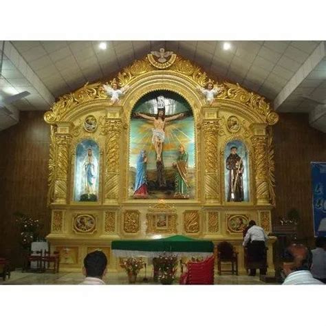 Wooden And Fiber Church Altars - Wooden and Fiber Church Altar ...