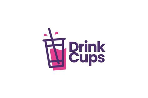 drink cup packaging soft drink logo | Logotipos