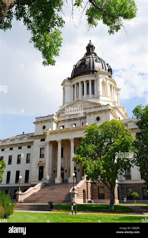 South Dakota State Capitol Building Complex Stock Photo - Alamy