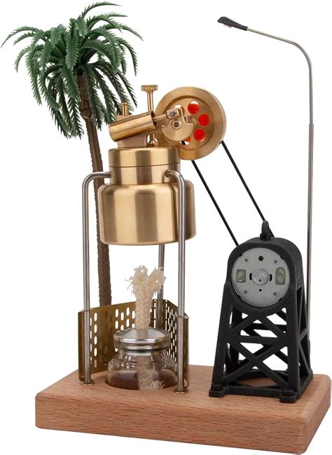 Mini Steam Engine Model Three Legged Vertical Swing Steam Engine Model With Boiler