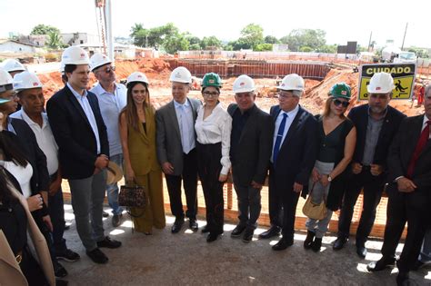 Prefeito Vice Governador E Presidente Do Tj Go Visitam As Obras Do