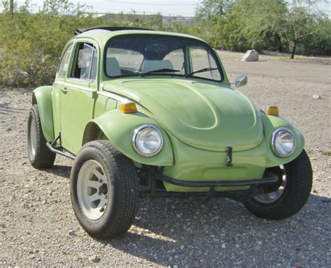 Vw Baja Bug Volkswagen Beetle Off Road Ragtop Rag Top Sunroof